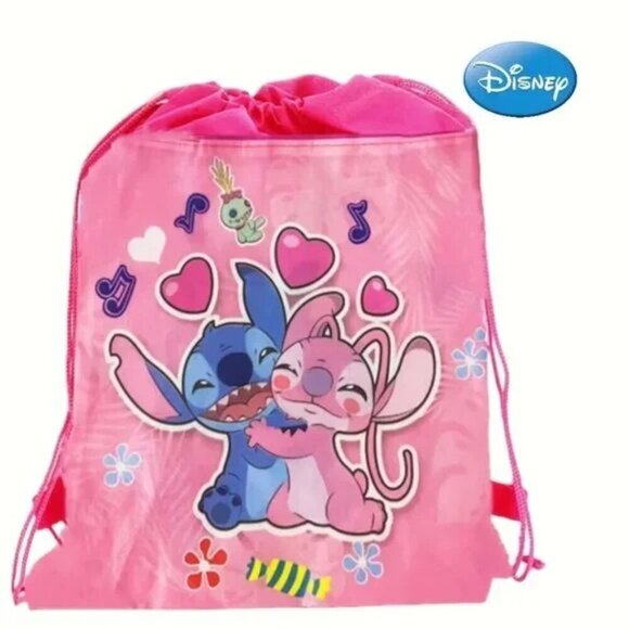 Disney Stitch & Angel Drawstring Bag - Picture 2 of 3